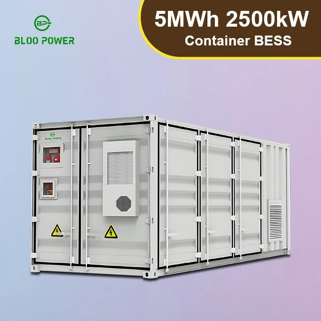 Complete 5MWh Industrial Energy Storage Systems Contain Battery Packs PCS Liquid Cooling