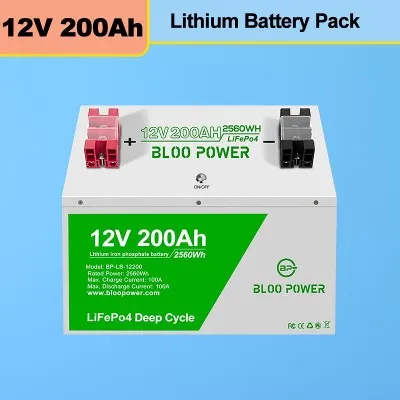 12V 200AH LITHIUM ION BATERIE