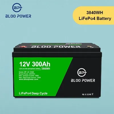 12V 300AH LITHIUM ION BATERIE