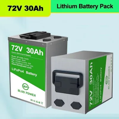72V lithium iontová baterie